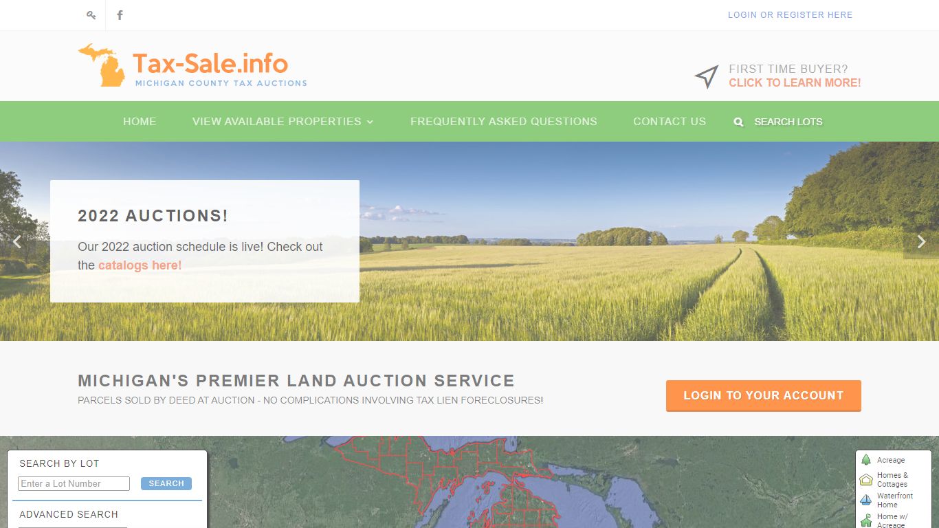 Michigan Public Land Auction | Tax-Sale.info